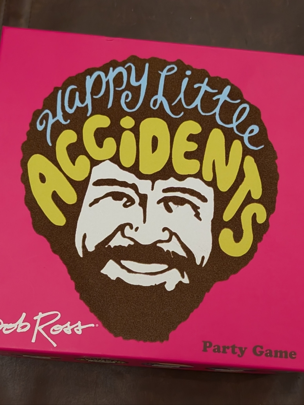 Bob Ross Happy Little Accidents Party Game